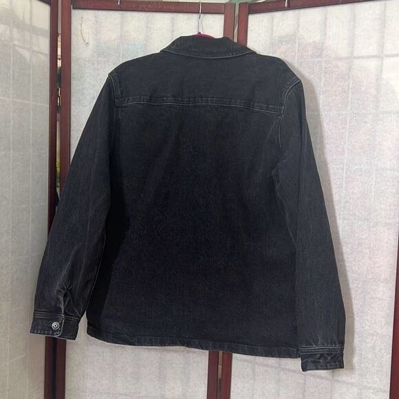 MADEWELL DEMIN SHIRT JACKET IN ASHWOOD SIZE S - Picture 4 of 10